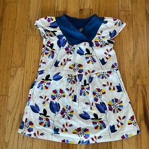 Tea Collection 3T blue floral baby dress